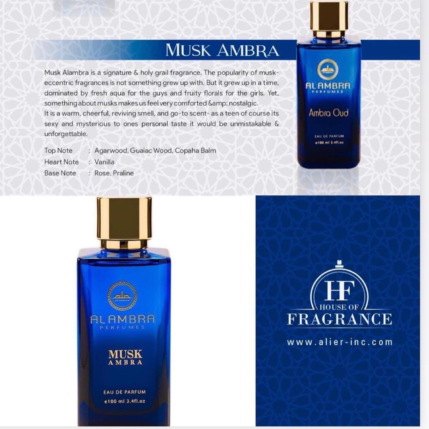 Musk Ambra Luxury - Dubai House Of Fragrance