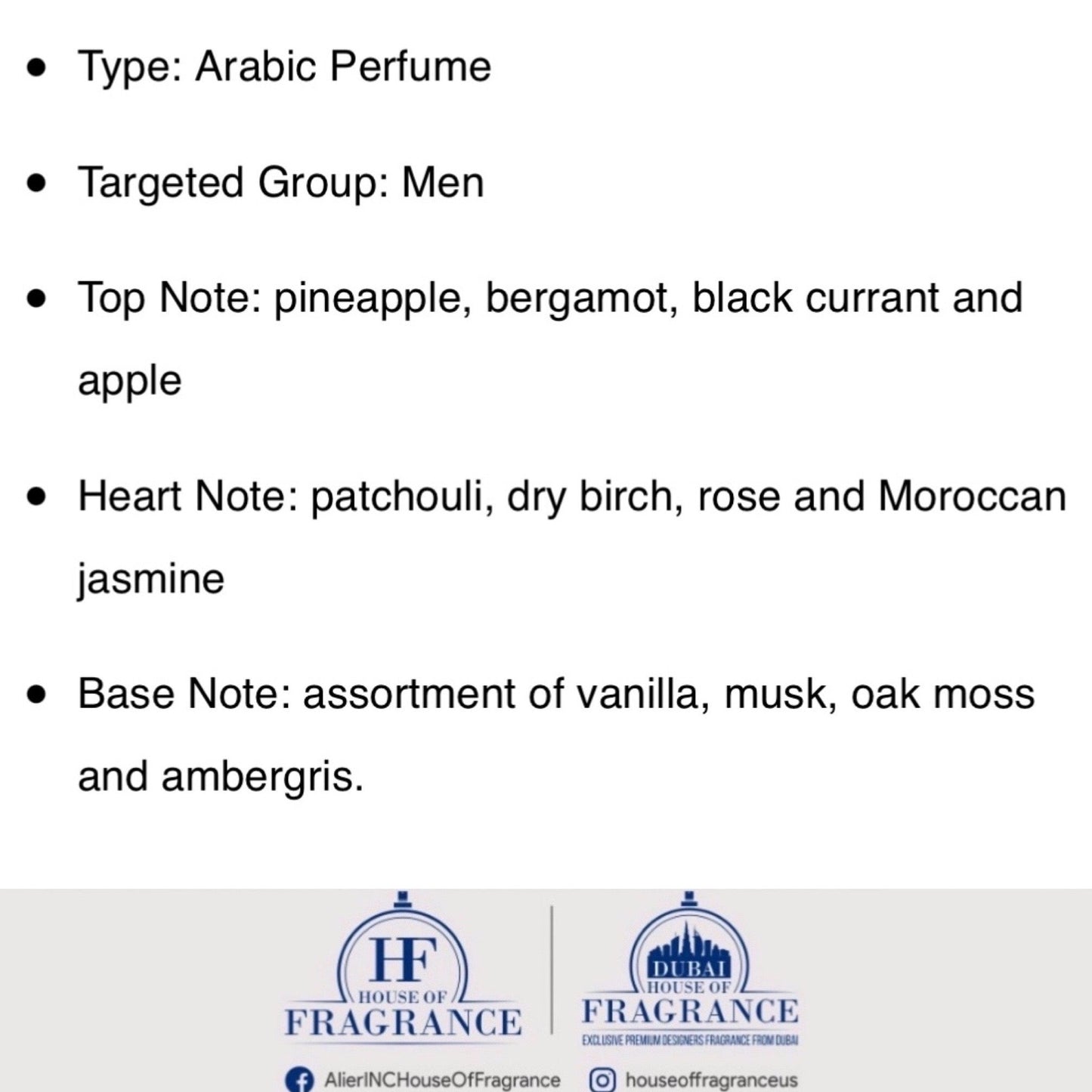 Premium Oud Touch | MEN - Dubai House Of Fragrance