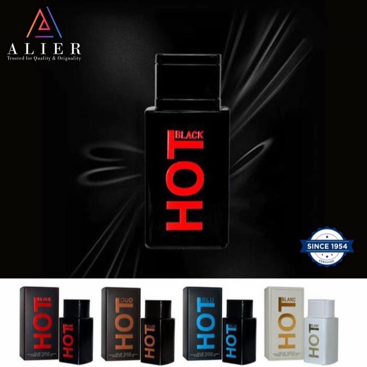HOT Black | Eau De Toilette | Unisex - Dubai House Of Fragrance